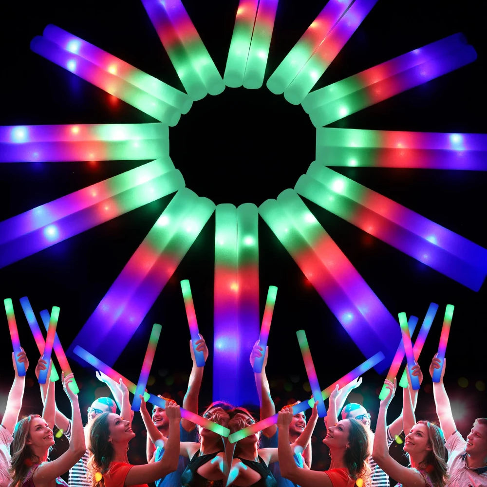 Glow Party Kit 168 Pieces With LED Glasses And Glow Sticks