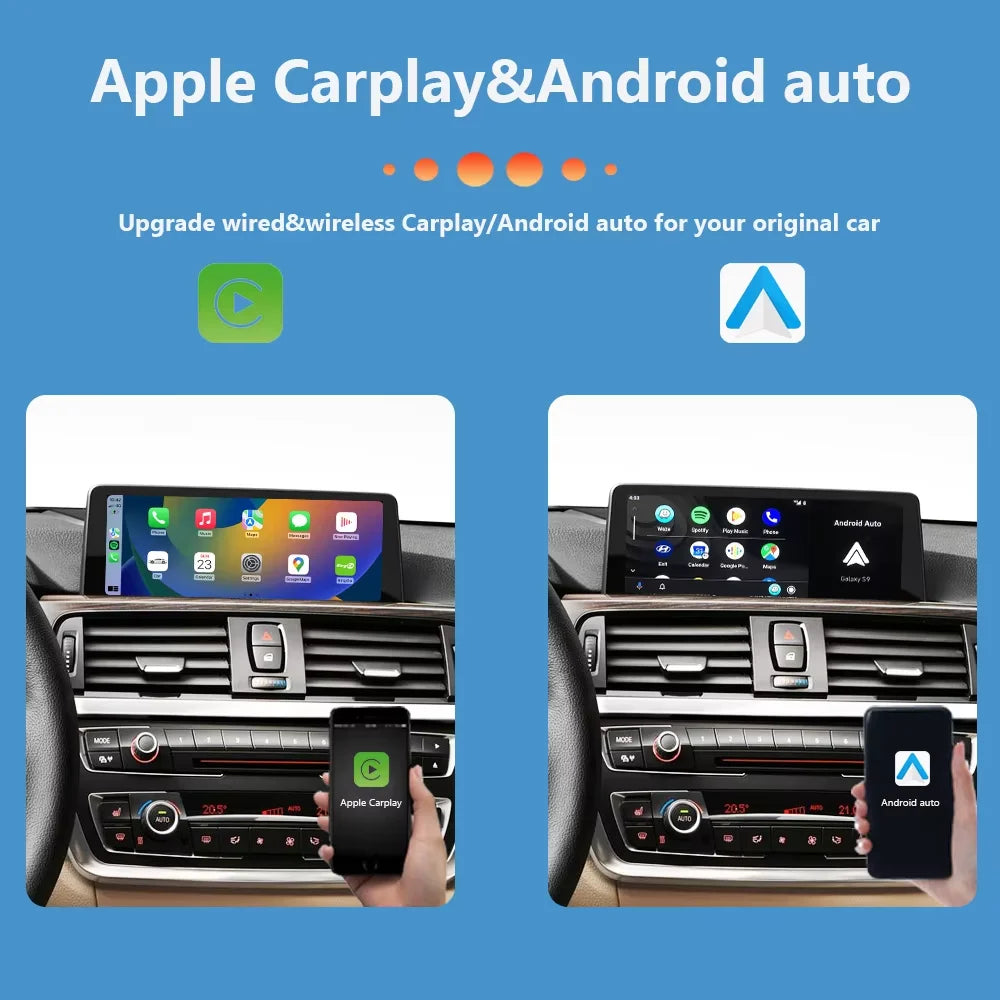 BONROAD Wireless CarPlay Android Auto AirPlay Mirroring Adapter For BMW