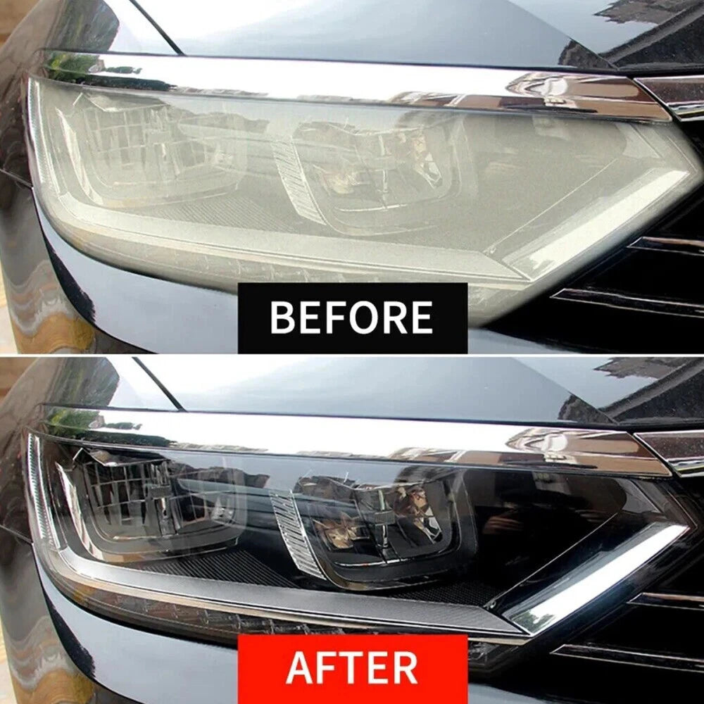 Car Headlight Restoration Kit Polishing Fluid Polymer Cleaner