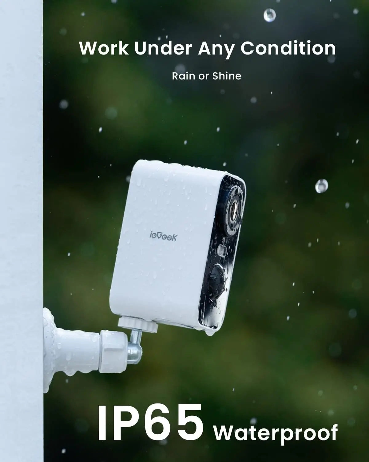 IEGeek 2K Wireless Security Camera Outdoor Night Vision WiFi