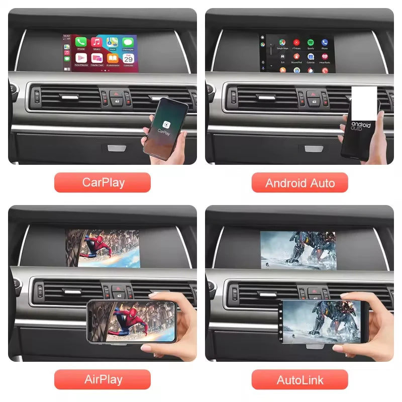 AUTOABC Wireless CarPlay And Android Auto For BMW 5 Series F10 F11