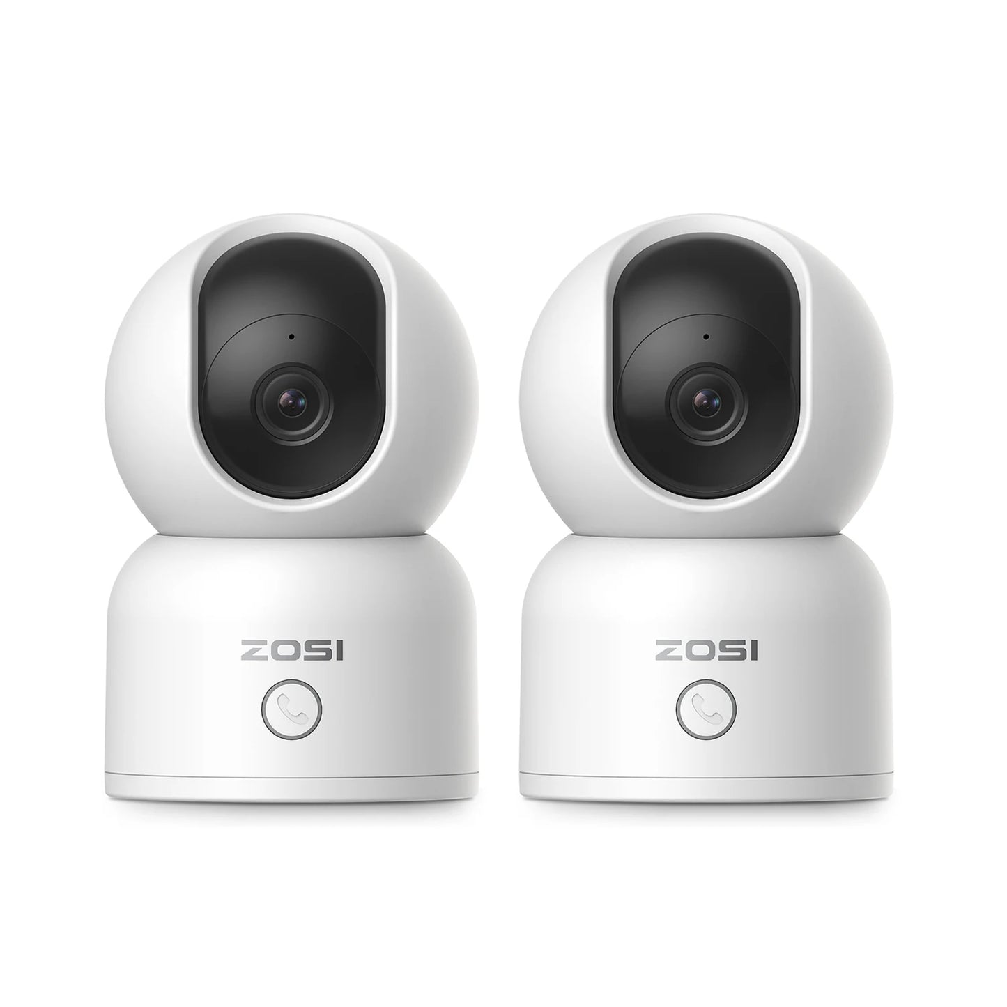 ZOSI 360 Degree PTZ AI Auto Tracking Security Camera With Night Vision