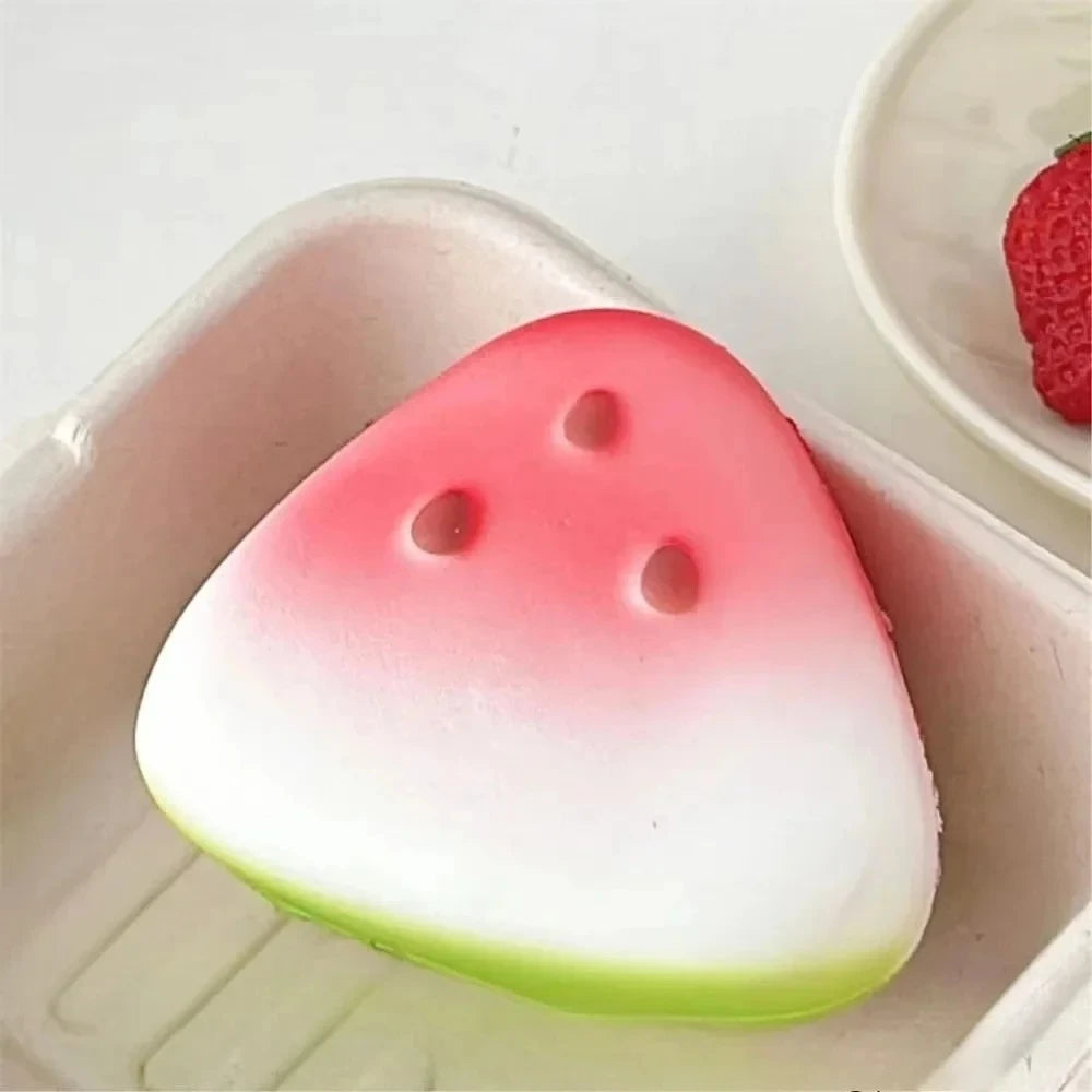 Watermelon Fidget Toy Stress Reliever Slow Rising Pinch Squeeze