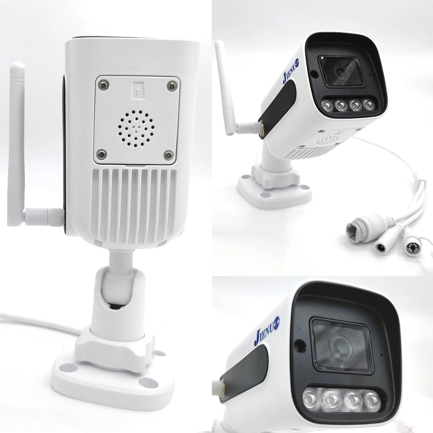 JIENUO 5MP WiFi Outdoor IP Camera 128G Night Vision Security