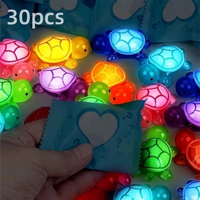 Glow In The Dark 3D Turtle Blind Bags For DIY Crafts And Party Favors