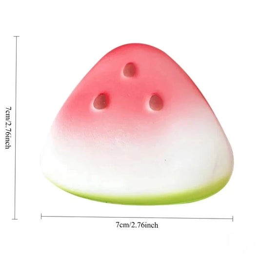 Watermelon Fidget Toy Stress Reliever Slow Rising Pinch Squeeze