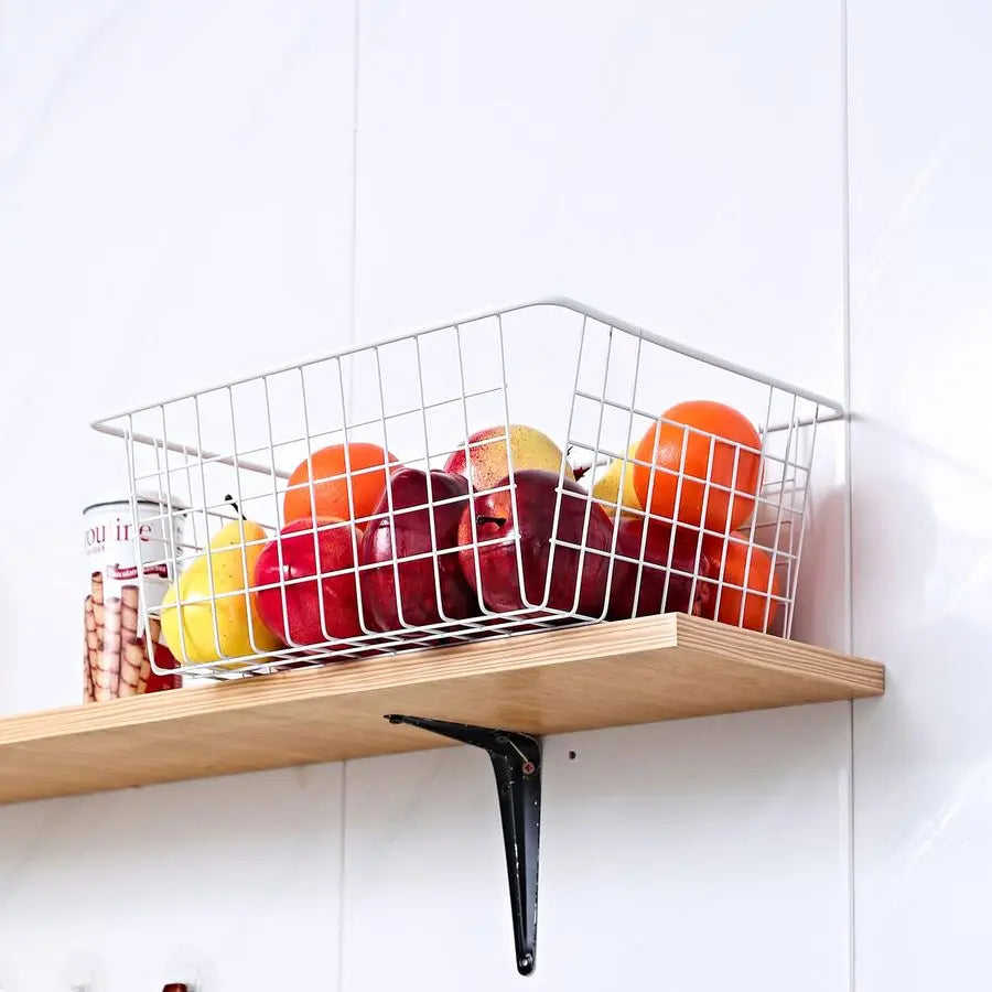 Upright Freezer Storage Baskets Set of 4 for Pantry Organization