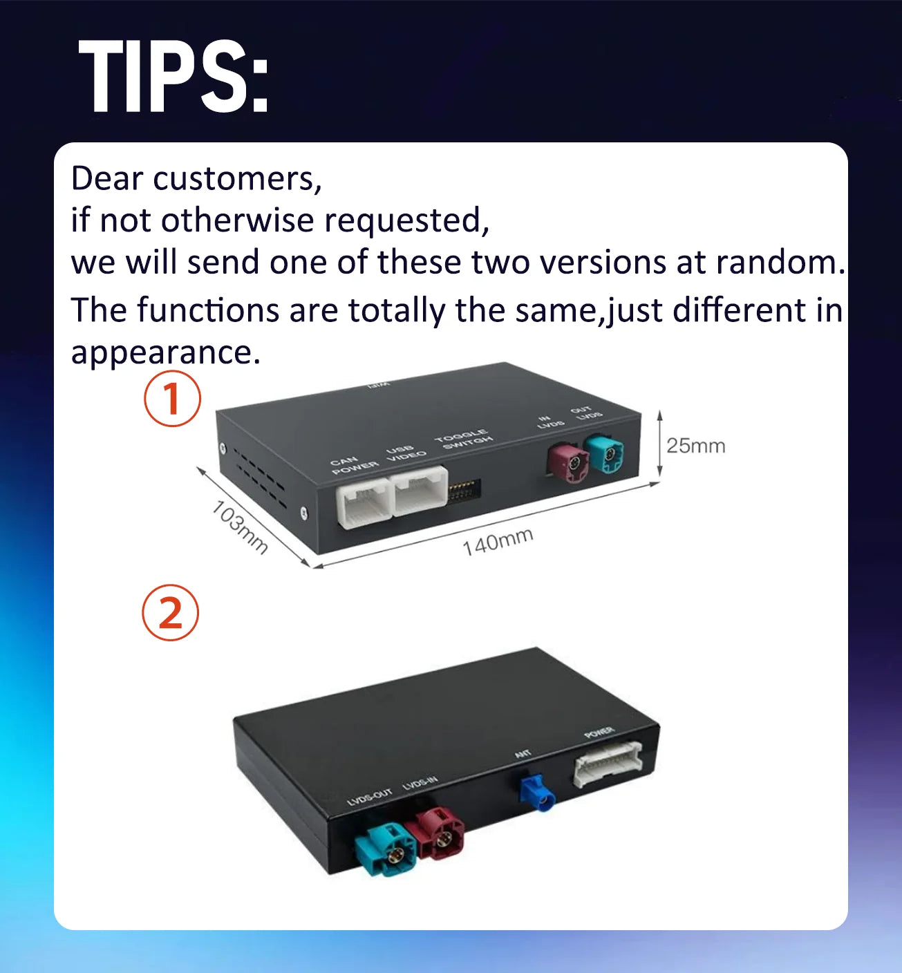 BONROAD Wireless CarPlay Android Auto AirPlay Mirroring Adapter For BMW