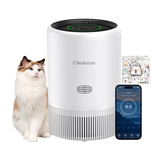 Chuboor Smart Air Purifier With App And Alexa Control