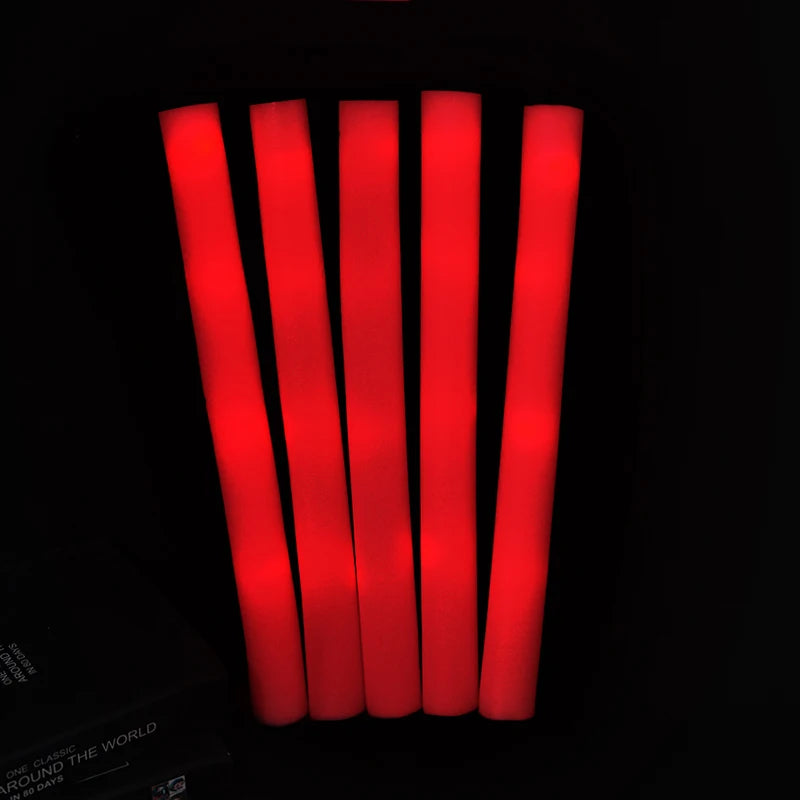 XinWen LC 30 Pack RGB LED Foam Sticks For Weddings And Parties
