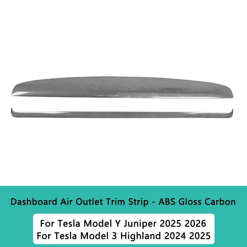 Heenvn Highland Dashboard Cover Trim For Tesla Model 3 And Model Y Juniper