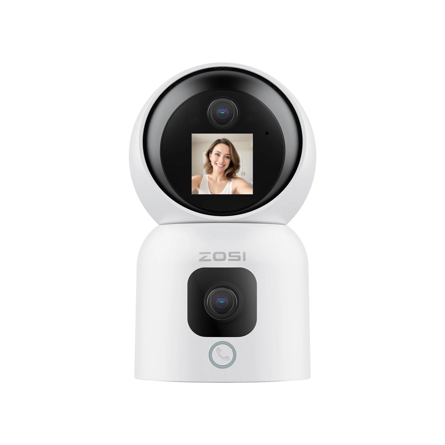 ZOSI 360 Degree PTZ AI Auto Tracking Security Camera With Night Vision