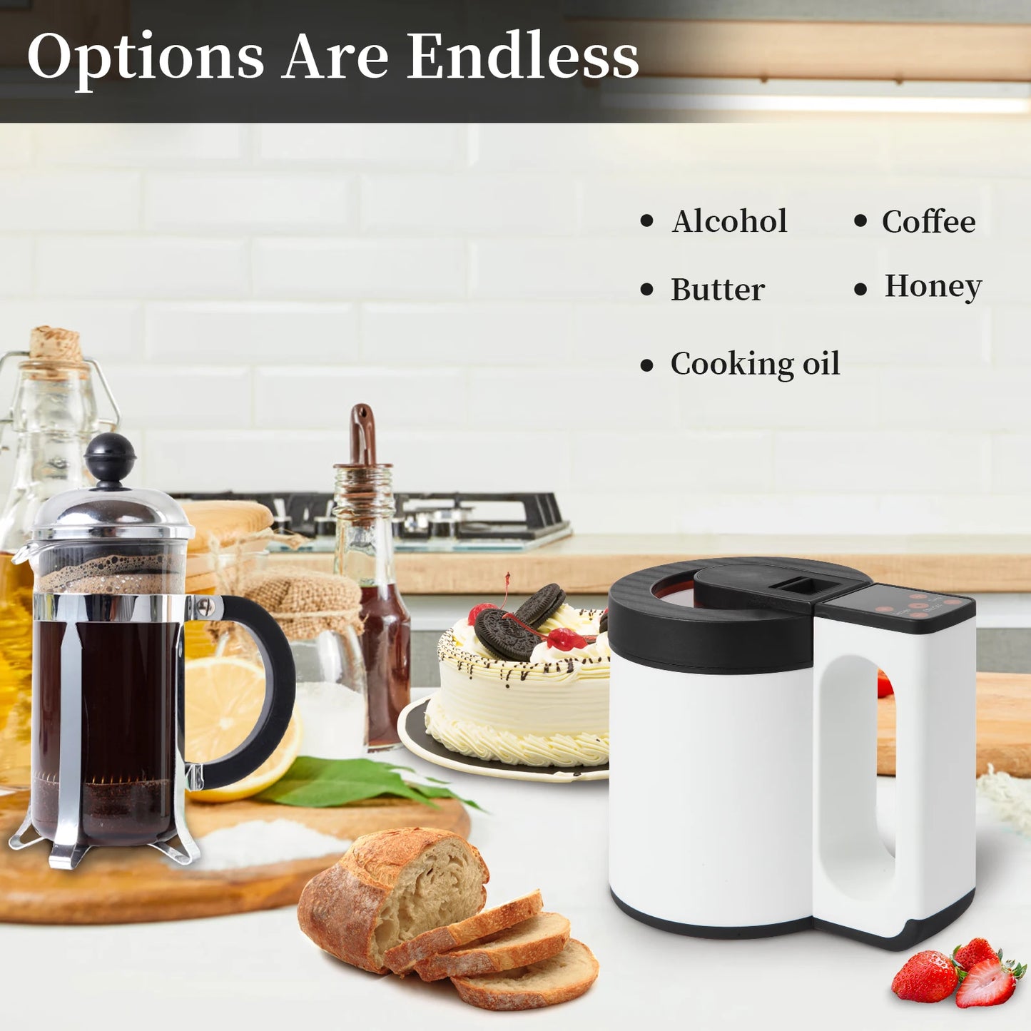 EnjoyHigh HerbAbility Decarboxylator and Infusion Machine For Herbs