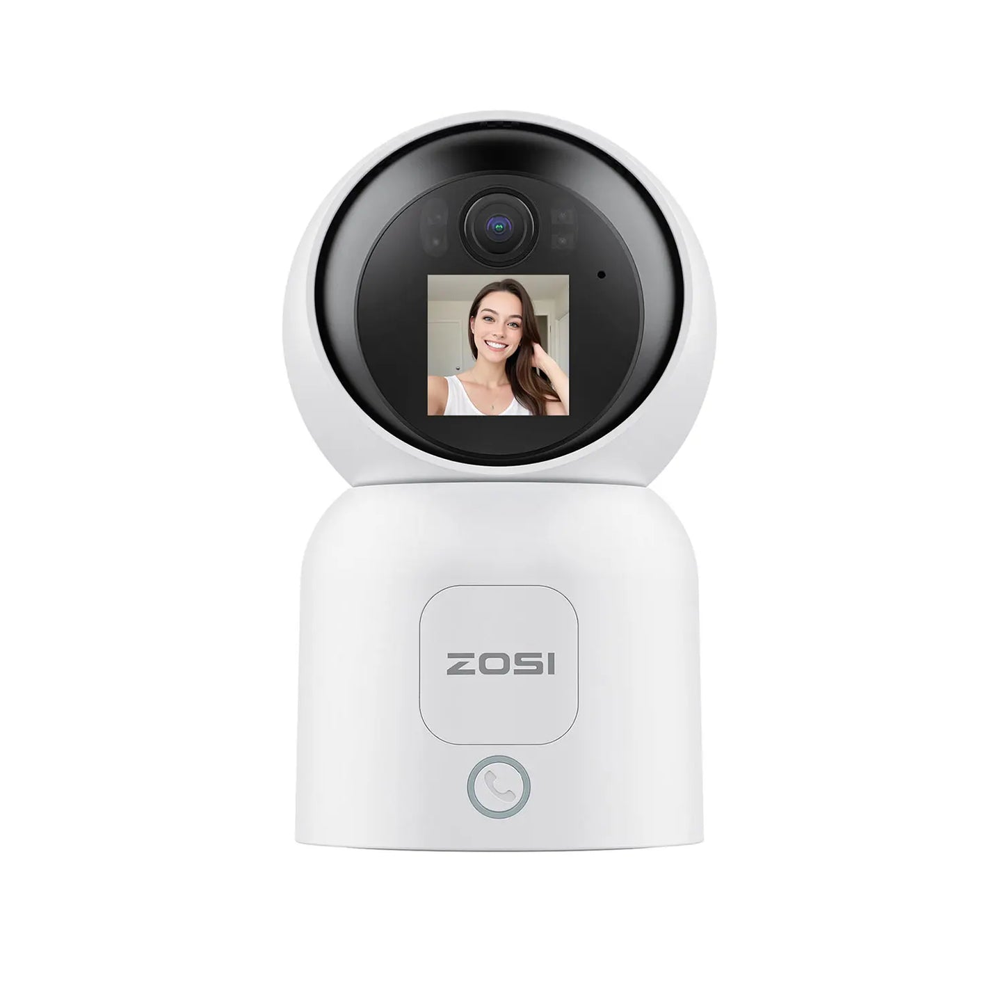 ZOSI 360 Degree PTZ AI Auto Tracking Security Camera With Night Vision