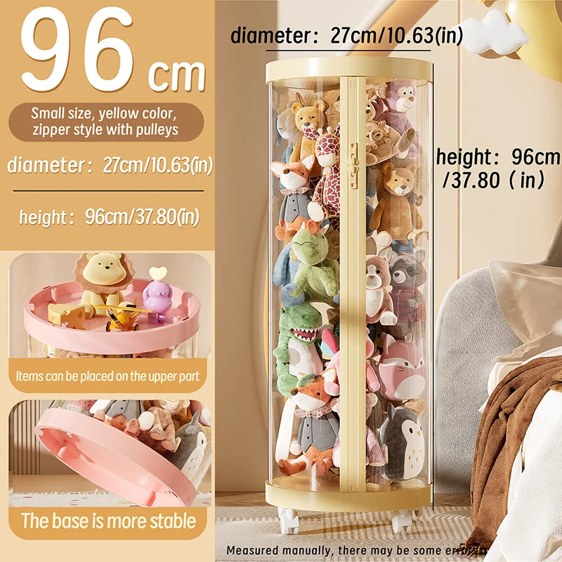 Guangdong Choice Doll Storage Box Transparent Plush Toy Organizer